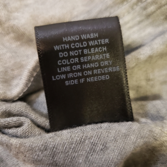 LA Hearts by PacSun Cold Shoulder Light Gray Shirt - Picture 6 of 6